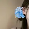 Nuevo Estilo Hermoso y de Aspecto Elegante Estilo Suave Rosa Flor Soñadora Pasador Lateral para el Cabello Accesorios para el Cabello de Estilo Suave y Femenino para Mujeres