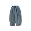 Jeans de Felpa Duraderos Estilo Nuevo 2026 para Niños Wulibu Pantalones de Zanahoria Moda de Invierno Pantalones Cálidos para Niños