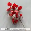 Flores de Casamento, Arranjos de Flores Vermelhas, Flores para Decoração de Casamento, Decorações de Teto para Salão de Casamento, Arranjos de Flores de Chão