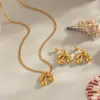 Joyería de dopamina temperamento alto nivel transfronterizo ins exquisito moda oro 18K aretes de cereza traje de joyería
