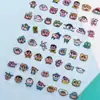 Explosiones Súper Lindas en Alto Valor de Color Pegatina Linda de Dibujos Animados para Uñas Pegatina para Decoración de Agenda Estudiantil y Escritorio Colección de Pegatinas para Bolígrafos