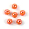 Contas Acrílicas Coloridas Sólidas com Revestimento UV de 16mm Acessórios para Joias DIY Feitos à Mão Materiais DIY Contas Soltas Venda por Atacado