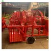 Coletor de Filme Montado em Trator, Equipamento Tipo Tambor para Coleta de Filme de Terra Agrícola, Máquina de Tratamento e Reciclagem de Filme de Resíduos de Campo de Cultivo