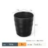 Vajilla de melamina A5 plato para olla caliente negro creativo plato para barbacoa barbacoa imitación porcelana plato rectangular para carne tazón comercial