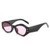 Bisagra de Metal 2026 Nuevo Modelo Gafas de Sol Poligonales de Comercio Exterior para Hombres y Mujeres, Lentes Negros, Gafas de Sol Transfronterizas