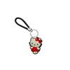 Llavero de cuerda trenzada creativo de la serie Hello Kitty de Amazon, colgante de coche creativo Dunhuang de cuero con dibujos animados