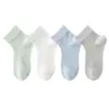 Calcetines de Verano para Niños Hechos de Seda de Morera, Malla Grande, Ultra Delgados, de Caña Media, Calcetines de Malla de Color Sólido, Transpirables y Frescos para Niños