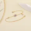 Pulsera de Amatista Natural Yuebao Jewelry Plata de Ley S925 Chapado en Oro Calabaza Fulu Xiangyun Estilo Chino Pulsera de Plata Lista en Stock