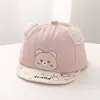 Gorros para Bebés Niños y Niñas, Gorras de Béisbol Adorables con Visera Suave de Oso para Bebés y Niños Pequeños, Adecuados para Salidas de Primavera y Otoño, Protección Solar, Adorables
