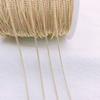 Dan Tao Cadeia de Retenção de Cor Alta em Forma de O Corrente para Lábios de Peixe Corrente com Cauda de Coração Pulseira Colar Corrente para Suéter Corrente Feita à Mão Acessórios Feitos à Mão DIY