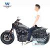 Adecuado para Harley Fatty 114 Bolsa Lateral Soporte para Bolsa Lateral Casco Medio Casco Integral Bolsa para Casco Marco Especial de Liberación Rápida con Cerradura