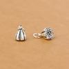 Colgante de loto de plata Yintai s925 con semillas de loto de dos mundos, bricolaje, pulsera Meimei, accesorios de plata