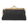 Bolso para Lipstick de Moda de Nicho Transfronterizo, Mini Billetera Compacta para Monedas, Bolso de Cosméticos, Billetera Clip de Cuero PU para Mujer, Moderna