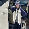 Chaqueta de béisbol para niñas, estilo primavera y otoño, nuevo modelo 2026, con bloques de color y bordado de letras, chaqueta casual estilo coreano para niños mayores