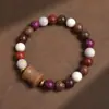 Nuevo Pulsera de Cuentas de Madera Duobao Grano de Shun Calcedonia Calabaza Cinco Sutras Pulsera de Juego Cuentas Dieciocho Semillas Joyería de Juego