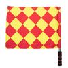 Bandeira de partida atletismo árbitro patrulha bandeira futebol lado cortando bandeira vermelha amarelo verde branco comando de tráfego bandeira de sinal ferroviário bandeira