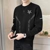[Seleção] Camiseta masculina de manga comprida Marca de moda impressa Outono e inverno Roupas masculinas Moletom juvenil camiseta com base