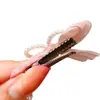 Pasador de Pelo con Lazo para Niña Estilo Nuevo 2025 Pinza para Flequillo de Niña Dulce Adorno para la Cabeza de Bebé Personalización
