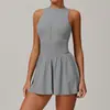 Vestido Dare Xiuyun Falso Duas Peças Gola Vertical para Corrida ao Ar Livre Saia Base Antideslizante Linha A Saia de Tênis 9094