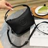 Bolsa Feminina de Couro Genuíno Nova Chegada Bolsa de Mão Versátil H Home Mais Vendido Original em estoque Bolsa para Marmita Fivela Prateada Explosões Transfronteiriças