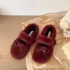 Colección nueva de invierno 2026: Pantuflas de felpa suaves y acogedoras, adecuadas tanto para interiores como para exteriores, de suela plana y versátiles para uso casual