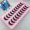 Nuevas Pestañas Postizas de Dibujos Animados Barbie Rizadas Gruesas Pestañas Deviruchi Estilo Europeo y Americano Terrier Duro Pestañas Postizas de Una Pieza Nuevas
