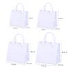 Bolsa Impermeable Aislada para Llevar Barbacoa Té con Leche Bolsa de Tela No Tejida Color Puro Lámina de Aluminio Bolsa de Mano No Tejida Personalización