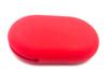 Bolsa de silicona para cables de auriculares, bolsa de almacenamiento para tapones de oídos, soporte portátil para auriculares, disco U, cable de datos, organizador de auriculares de silicona