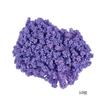 Plástico Morado Flor Artificial Hecha a Mano Material DIY Boda Cabeza de Flor de Espuma de Plástico Estambres de Ramo Artificial