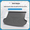Tapete do tronco TPV padrão da fibra de carbono adequado para o tapete do tronco à prova d'água Baojun RS3/RS5/RC5/RM5/RC6VALLI