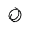 Fábrica de Origen Acero Inoxidable 316L Anillo Medio Aro para Nariz Pinza para Nariz Joyería para Perforaciones Venta al por Mayor