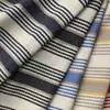 Tela de Rayas Rojas Blancas y Azules Teñida en Hilo Poliéster Algodón Tejido Jacquard de Cuadros Coloridos Textil para el Hogar Funda Decorativa para Sofá Tela para Bolsos