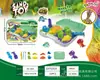 Juego de Almacenamiento de Arena para Juguetes Infantiles Transfronterizo Pastel Traje de Helado Femenino Maleta Moldes de Arena de Cuarzo Arena de Colores Moldeable Juguetes