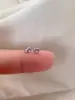Pendientes de botón con lazo rosa de amor para mujer, pendientes dulces para dama, sin perforación, selección libre, joyería para niños