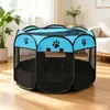 Recinto plegable para mascotas, nido para gatos y perros, tienda de maternidad, valla portátil transpirable para exteriores anti-escape