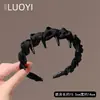 Peine de Dientes de Gama Alta, Diadema para Cabello Esponjoso para Mujeres, Peine Inverso, Pasador, Mechón de Cabello Suelto, Diadema, Parte Superior Alta del Cráneo, Moderno y a la Moda