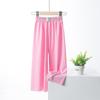 Pantalones Rectos de Canalé Ligeros y Transpirables de Verano para Niñas, Pantalones Casuales de Pierna Ancha a la Moda, Pantalones Anti-Mosquitos para Bebés con Puños