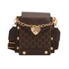 Bolso Cuadrado Pequeño Personalizado Estampado en Color de Contraste para Mujer Moda Nueva Primavera y Verano 2025 Correa Ancha para el Hombro Bolso Cuadrado Pequeño Bolso de Hombro Único Cruzado
