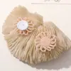 Estilo Fresco de Verano Color Mori Combinación de Colores Perla Flor Margarita Clip Lateral DIY Pendientes Zapatos con Agujero Zapatos de Gelatina Zapatos Accesorios de Flor