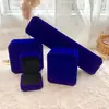 Caja de Joyería de Terciopelo Transfronteriza para Collares, Pendientes, Anillos, Pulseras y Otros Accesorios; Caja de Regalo para Empaque de Joyería