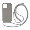 Capa para celular com cordão para iPhone16 Pescoço 15pm Resistente a quedas 14pro Fosco 15 Crossbody Capa para celular com cordão