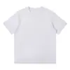 Camiseta Masculina de Verão 230g Algodão Pesado Manga Curta Masculina Solta Cor Sólida Camisa Básica Marca de Moda Camiseta Roupas Brancas