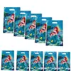 En stock Bolsa de caramelos de la Princesa Sirena Barbie regalo Bolsa de película perlada Bolsa de PE decoración de fiesta de cumpleaños
