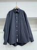 Camiseta Casual Holgada Estilo Perezoso Cuadros Retro Estilo Coreano Dongdaemun Elegante Camisa de Manga Larga para Mujer Top de Otoño