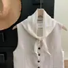Tubarão-Branco! Lenço de Seda Verde Claro, Lenço Triângulo Tie-Dye Macio de Algodão e Linho de Alta Qualidade, Acessórios de Lenço para Mulheres no Início da Primavera