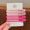 Pinza para el cabello minimalista sin costuras estilo coreano para flequillo y cabello suelto, nuevo modelo 2025, pinza para el cabello no dañina, pinza lateral