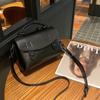 Vegetal Curtimento Top Layer Couro Carteiro Leve All-Match Couro Macio Quadrado Casual Cambridge Bolsa Crossbody Bolsa de Ombro Bolsa Feminina