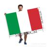Bandera de poliéster de la bandera italiana de tamaño al por mayor 3*5 pies 90*150cm soporte