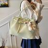 Bolso Tote Portátil de Nicho de Gran Capacidad para Mujer 2025 Nueva Moda Versátil Textura de Alta Gama Bolso de Hombro Cruzado
