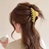 Pinza para el pelo versátil estilo coreano, accesorio para el pelo de color contrastante, nuevo modelo de alta gama 2026, pinza de tiburón de gran volumen para mujer